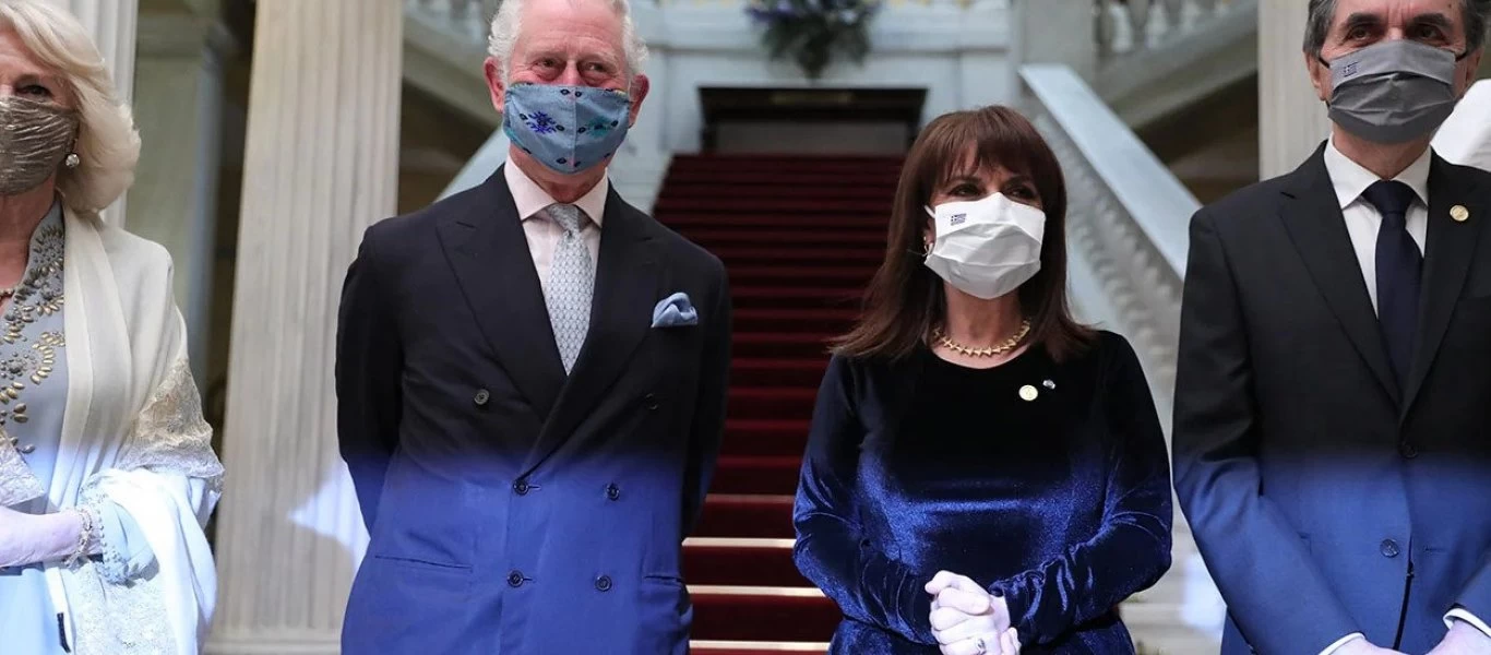 Κάρολος σε ΠτΔ: «Ευκαιρία να θυμηθούμε ποιος ήταν ο ρόλος της Βρετανίας στον αγώνα για την ελληνική ανεξαρτησία»